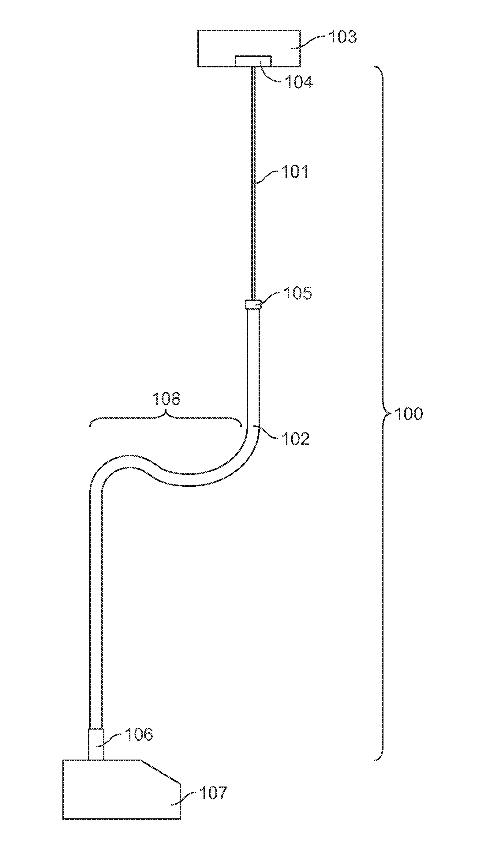 Mechanical tether system for a submersible vehicle