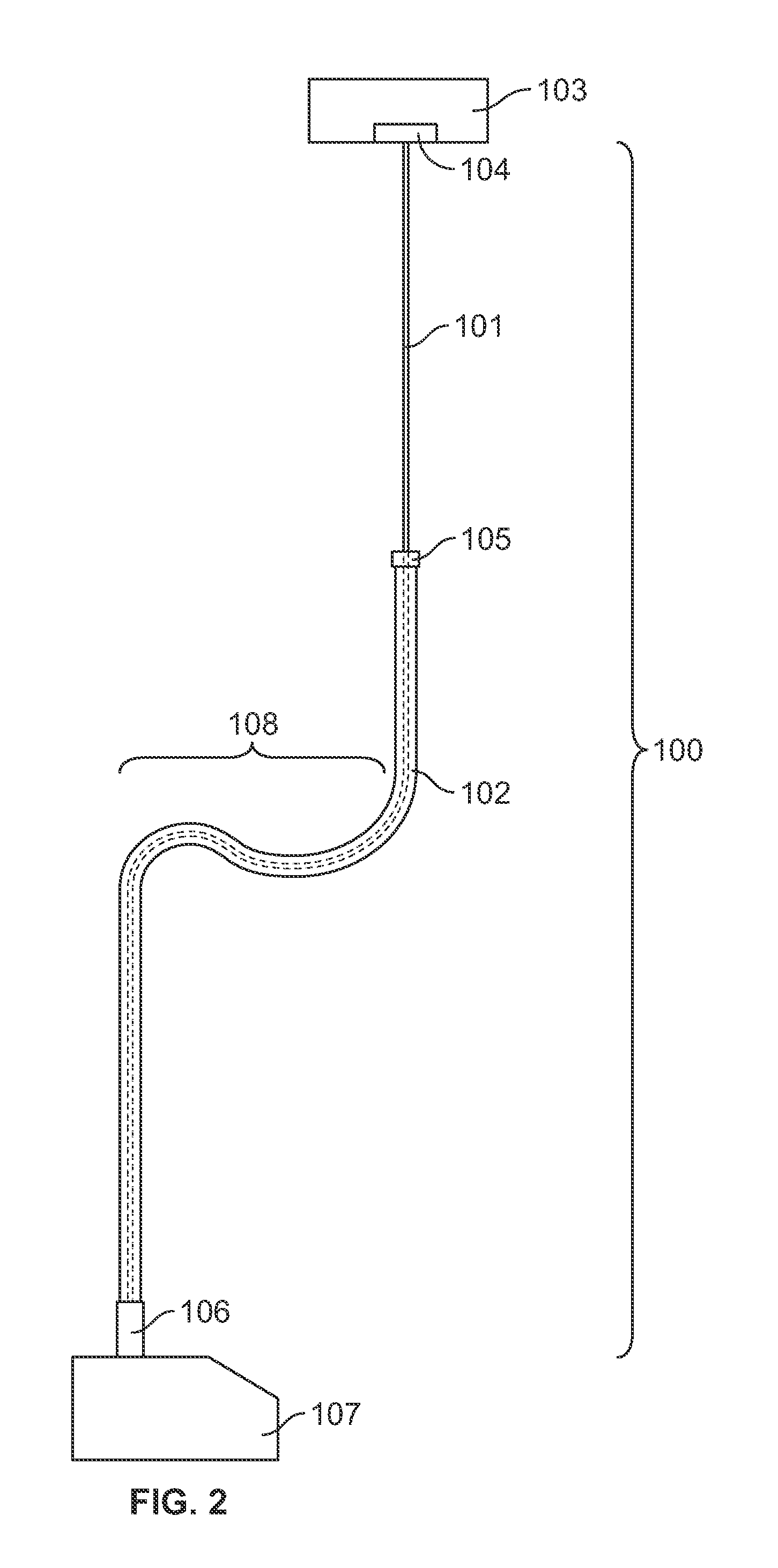 Mechanical tether system for a submersible vehicle