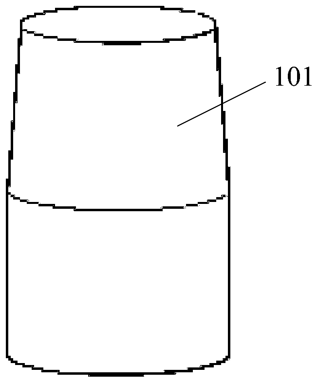 Hydraulic auxiliary splitting device and method for rock breakage