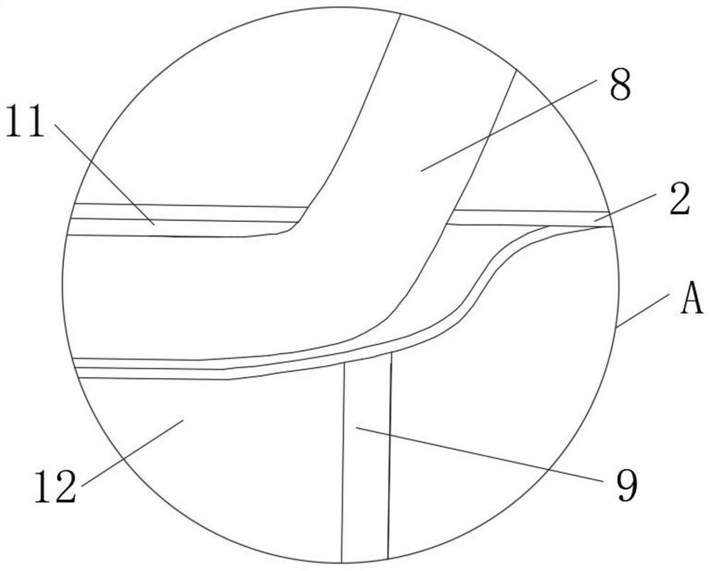 Postoperative sutureless drainage device