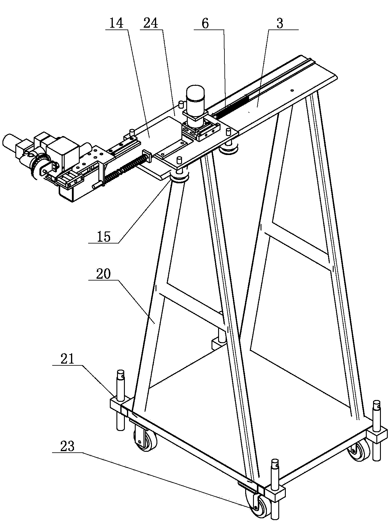 Beveling machine