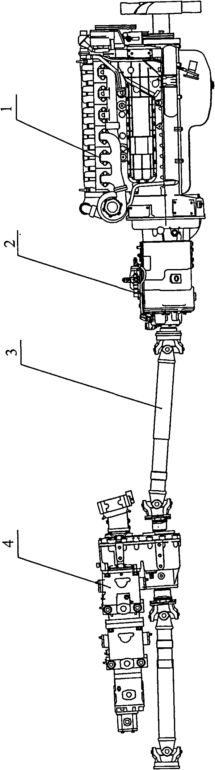 47-meter r-type foldable arm rack concrete pump truck and a producing method thereof