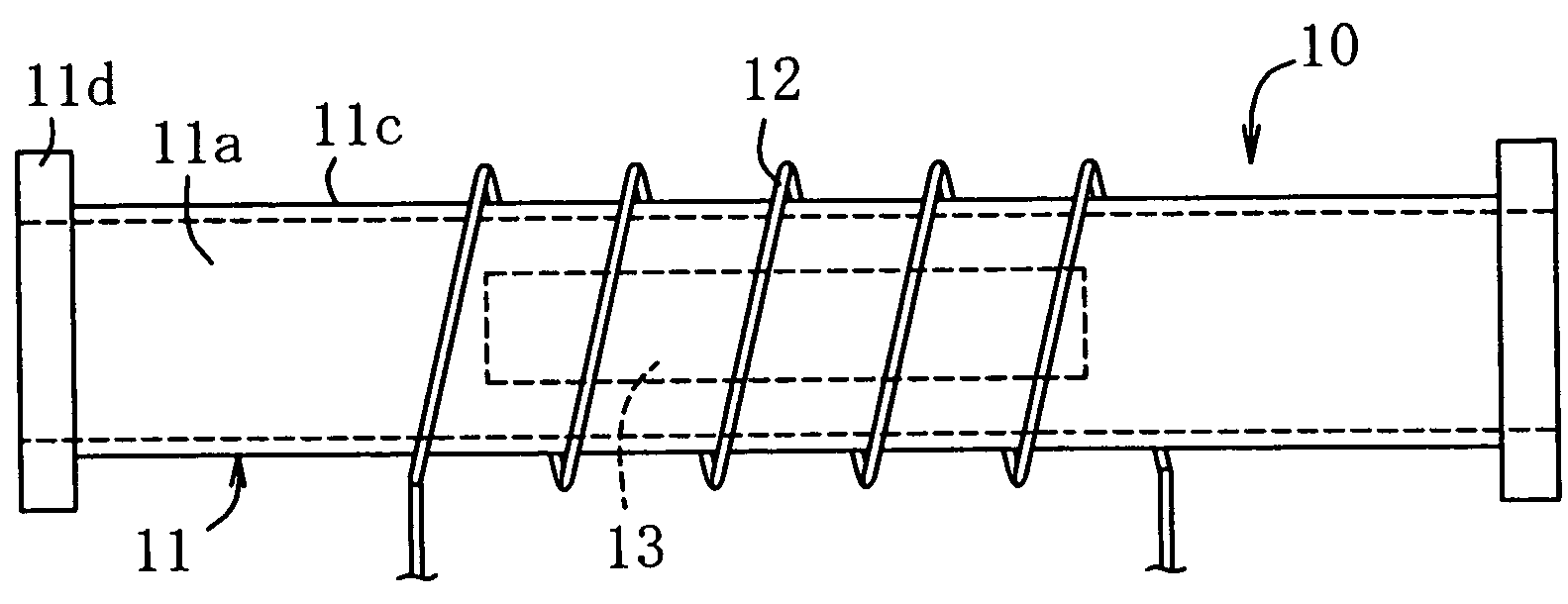 Ferrite phase shifter and automatic matching apparatus