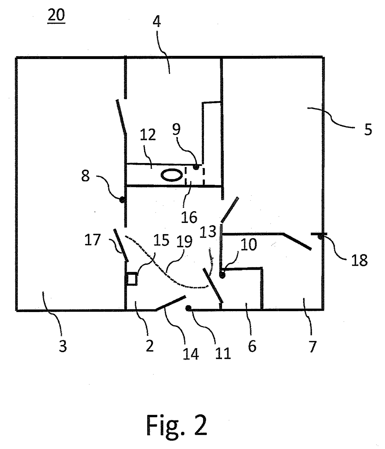 A System for Identifying a Change in Walking Speed of a Person