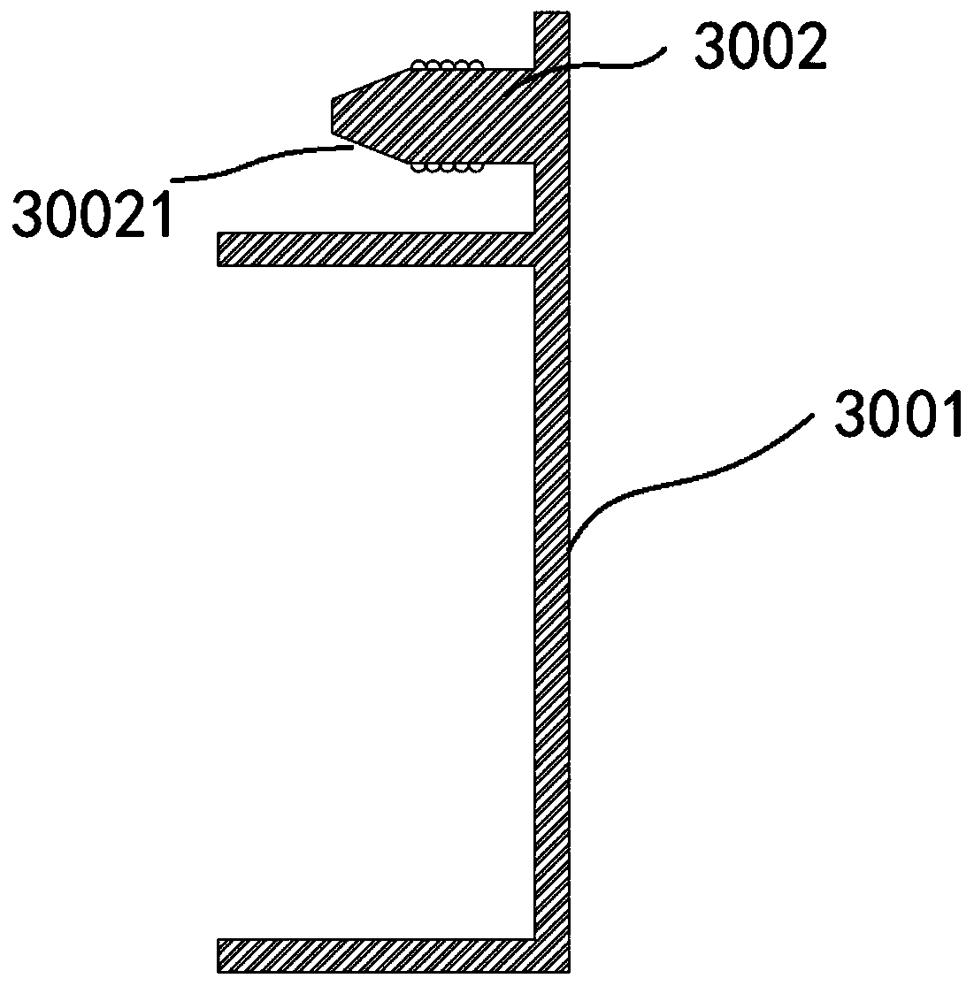 Terrace steel formwork erection adjuster and manufacturing method thereof