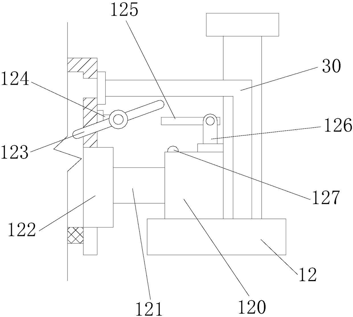 Novel straw water washing device