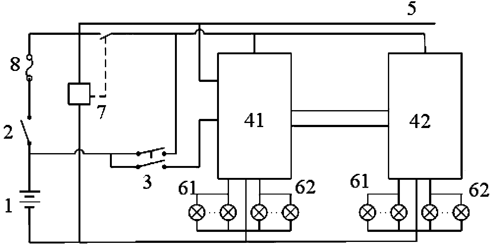 Control method and system of vehicle emergency signal light