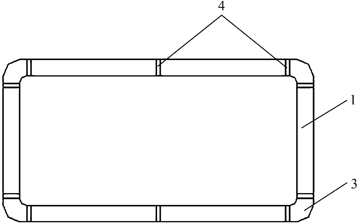 Anti-tilting and anti-sinking floating body frame