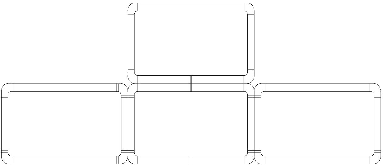 Anti-tilting and anti-sinking floating body frame