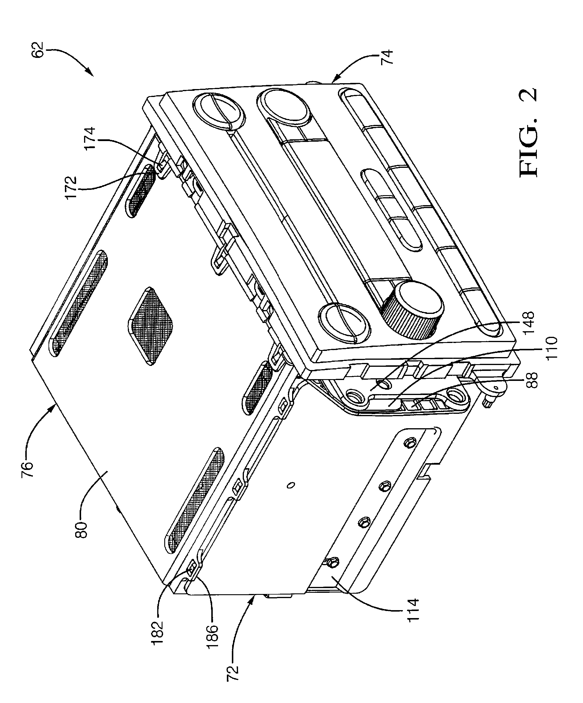 Lightweight electronic device for automotive applications and method