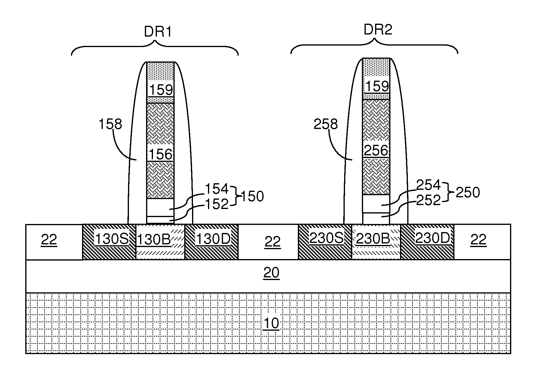 Hydroxyl group termination for nucleation of a dielectric metallic oxide