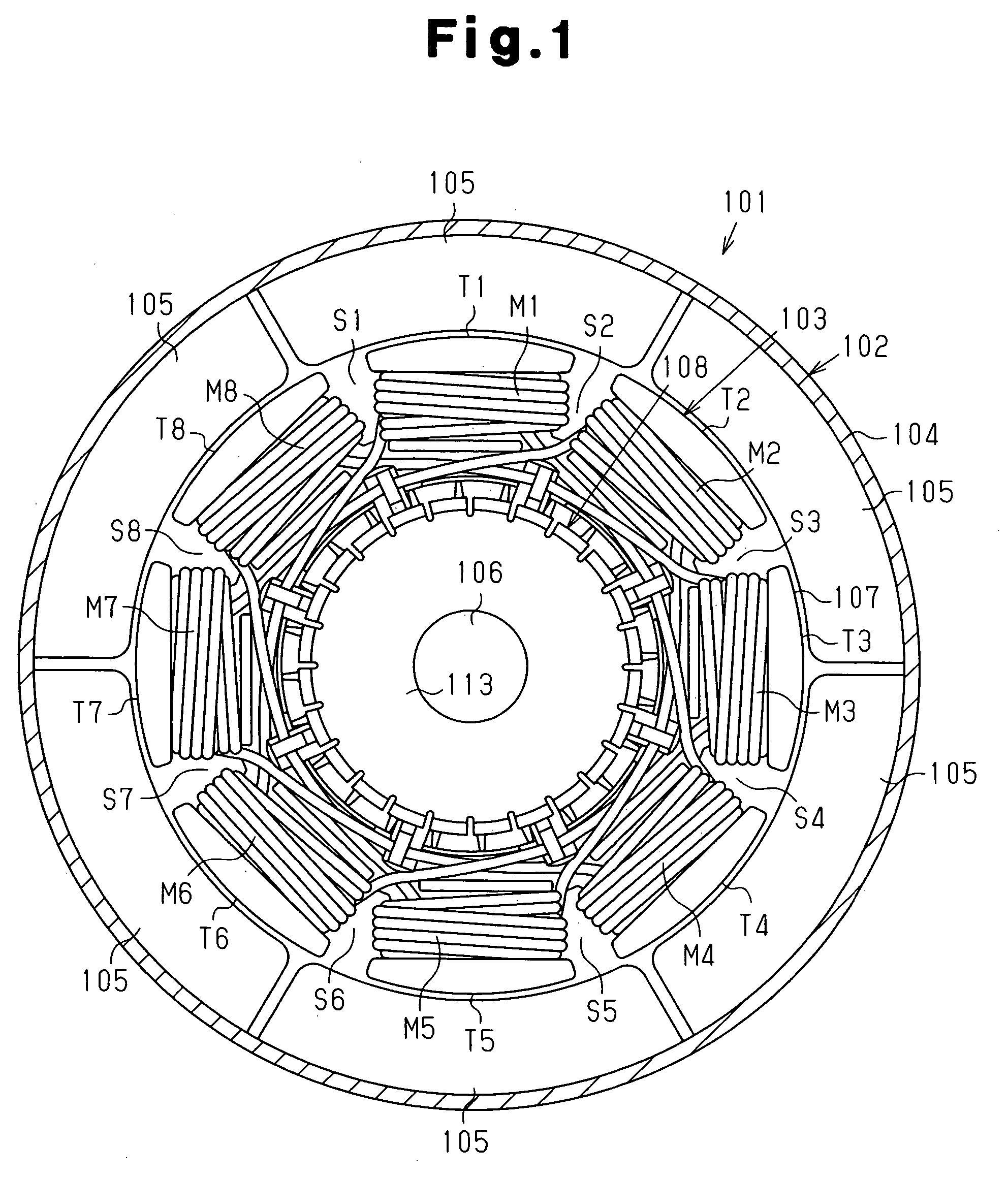 Direct-current motor