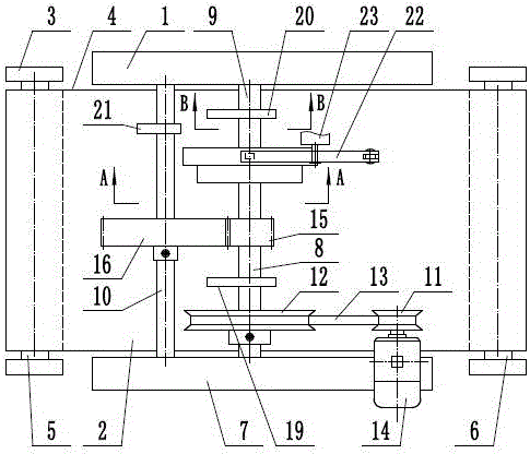 Thin film gluing device