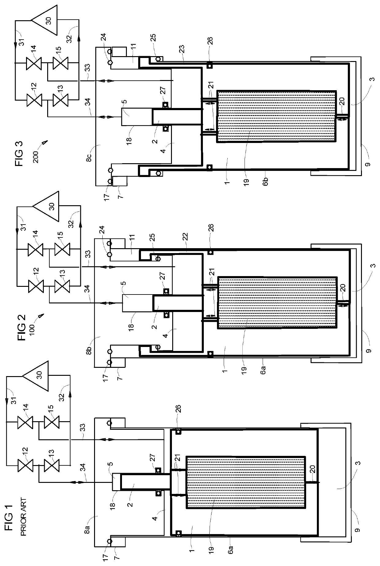 Cryogenic expander with collar bumper for reduced noise and vibration characteristics