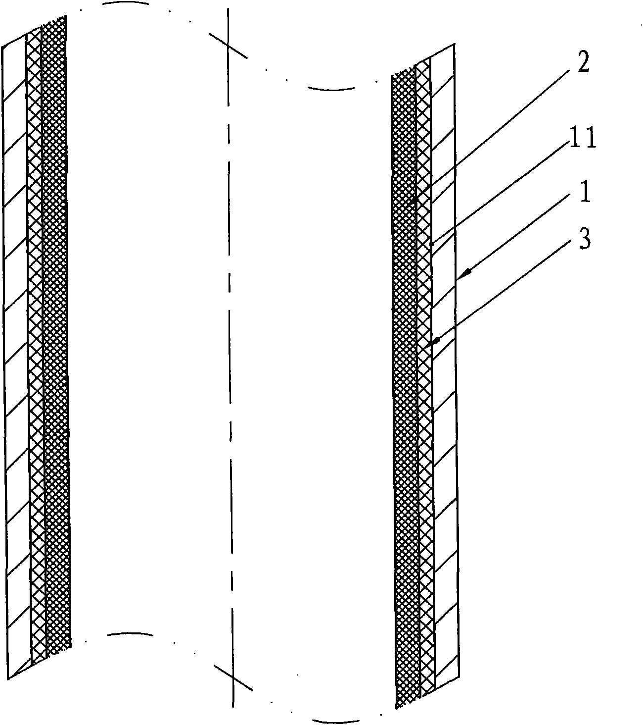 Steel-liner plastic container and processing process thereof