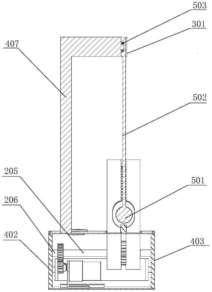 Electromagnetic control pendulum and u-groove gear rhythm matching device