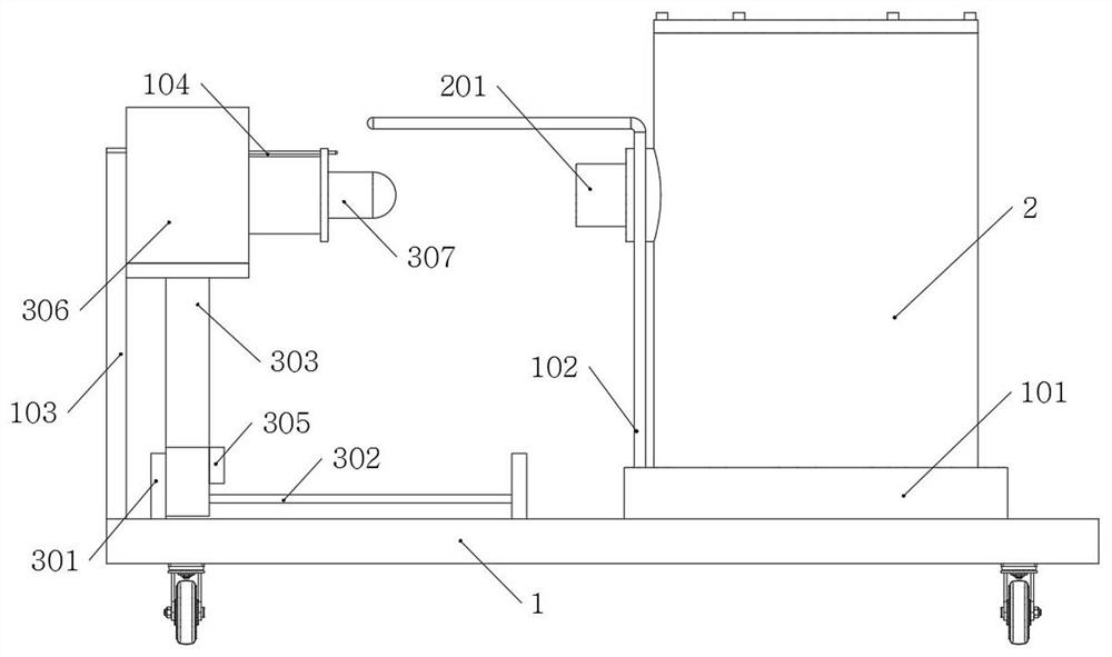 A connection tool for the manufacture of environmental protection equipment