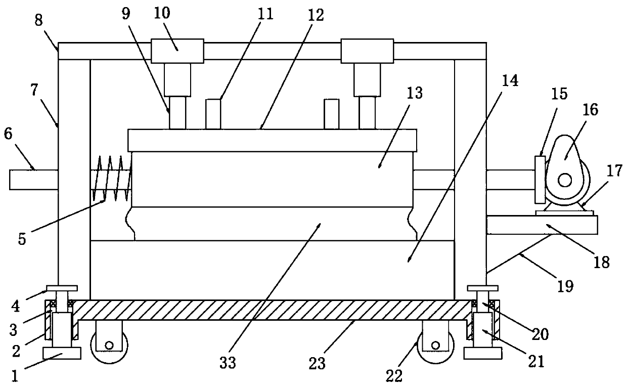 Particle sieving device for production of complex fertilizer anti-caking agents