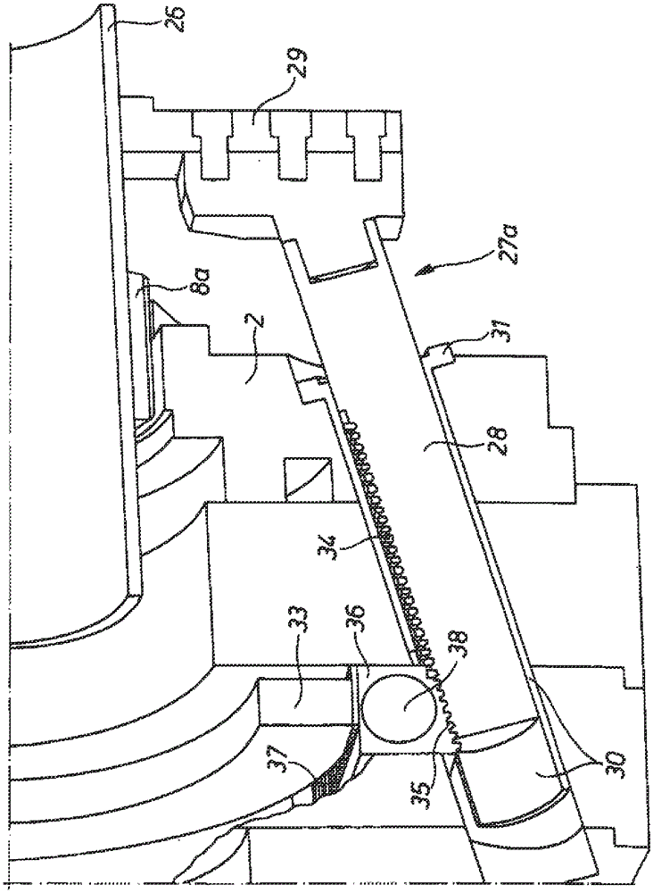 Chucks for machine tools for machining tubular, rotating workpieces