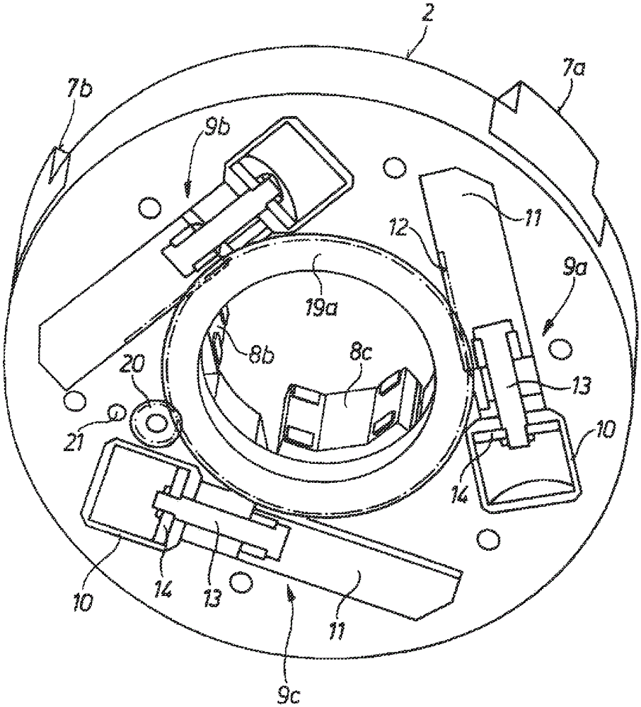 Chucks for machine tools for machining tubular, rotating workpieces