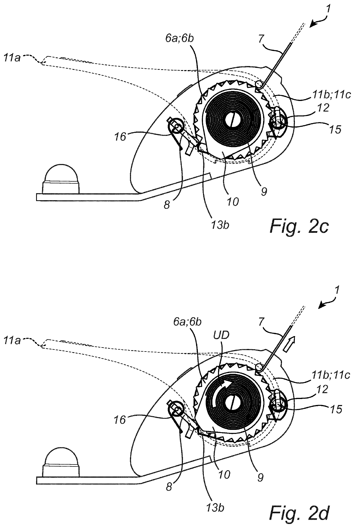 Fastening device for detachably fastening of an object to a vehicle floor