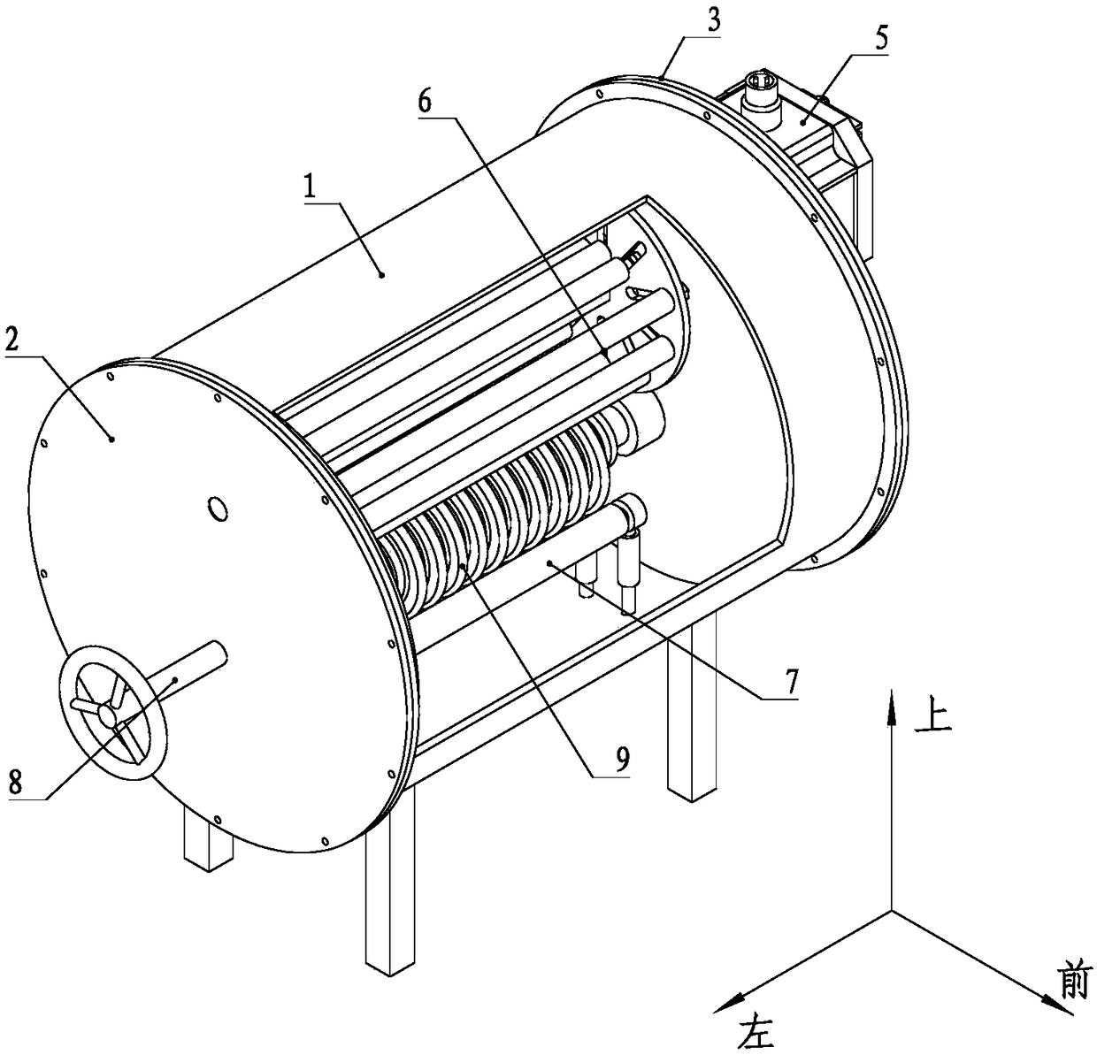 A single-drive multi-gear linkage type insulator cleaning device