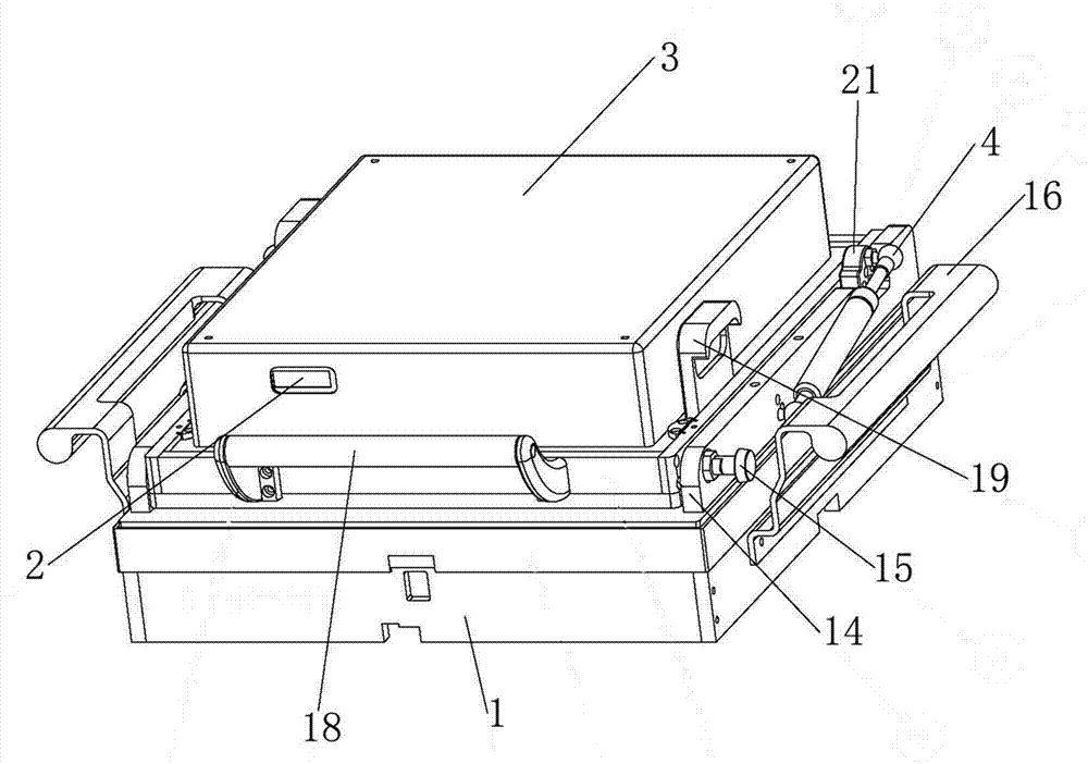 Fixture suitable for circuit board testing table