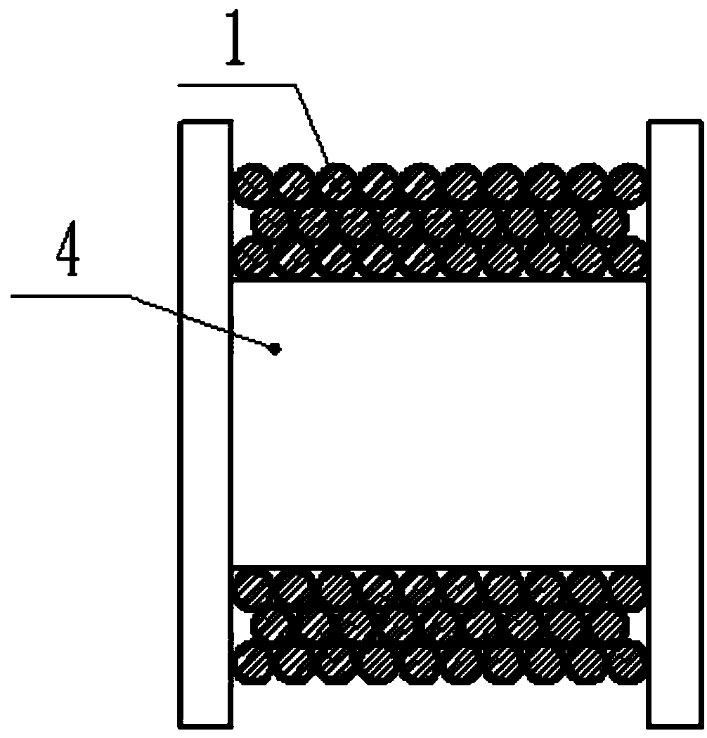 Paper-covered wire of transformer winding coil