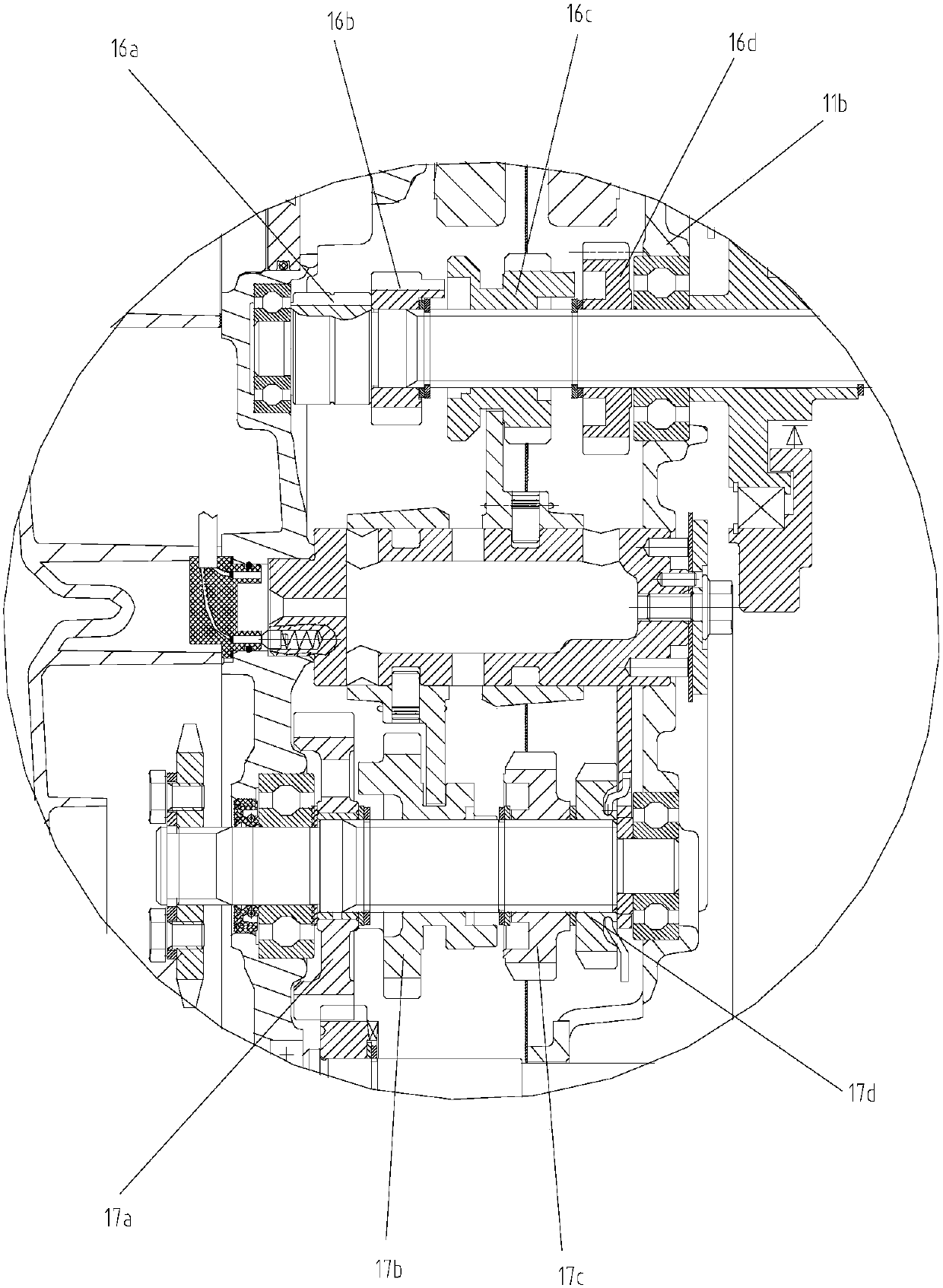 dual power transmission