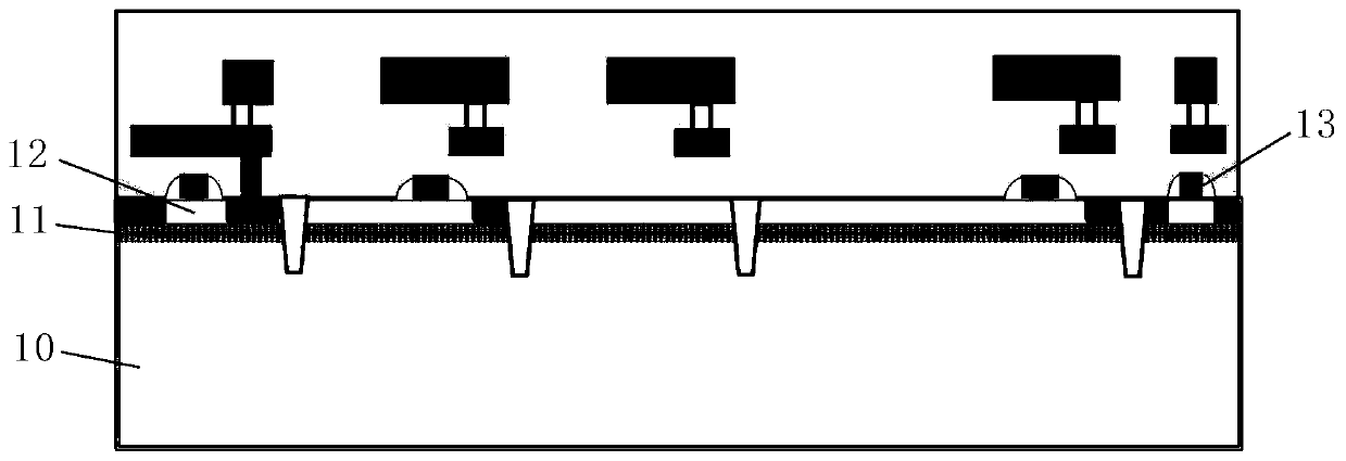 CMOS image sensor structure and manufacturing method thereof