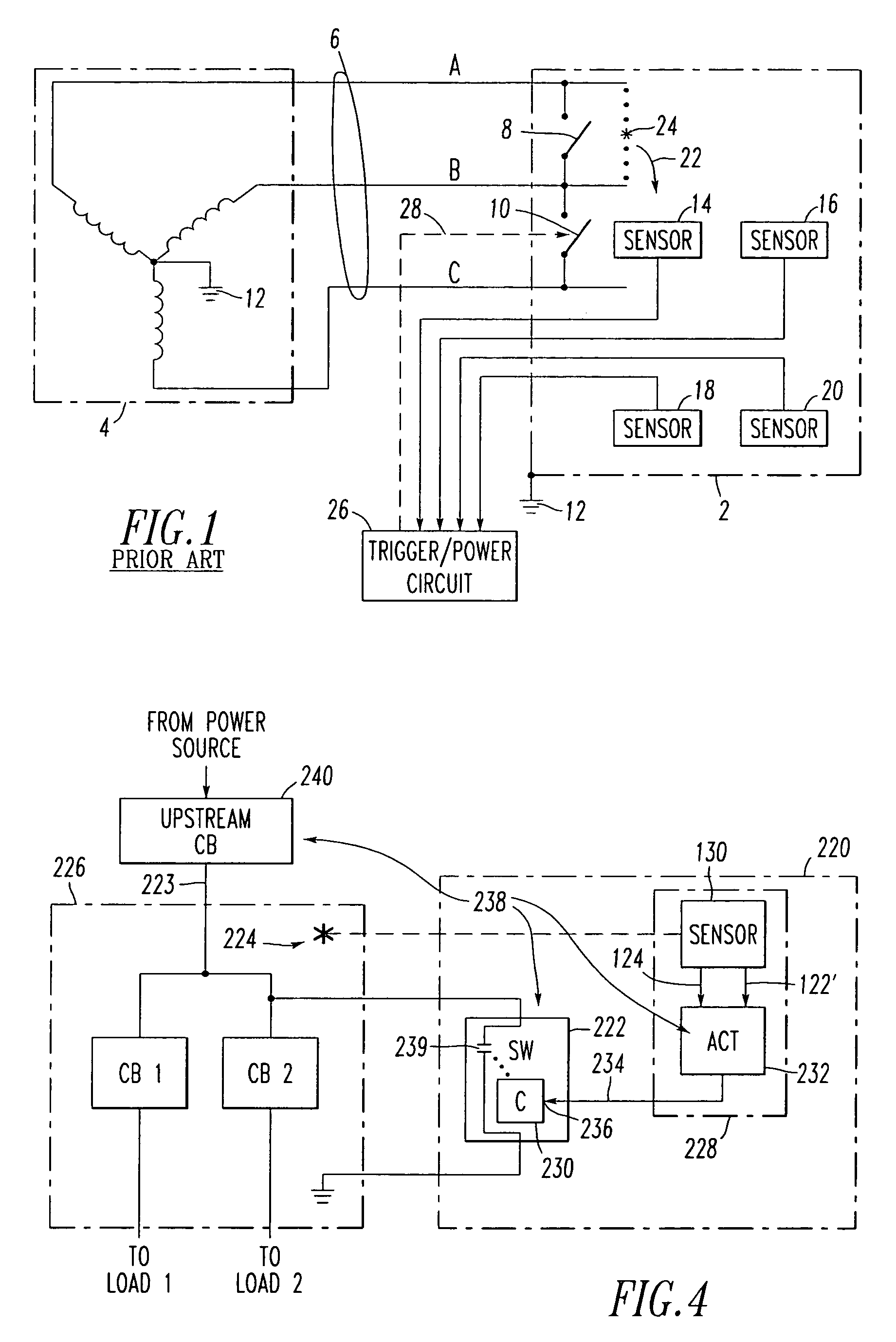 Apparatus and method employing an optical fiber for closed-loop feedback detection of arcing faults