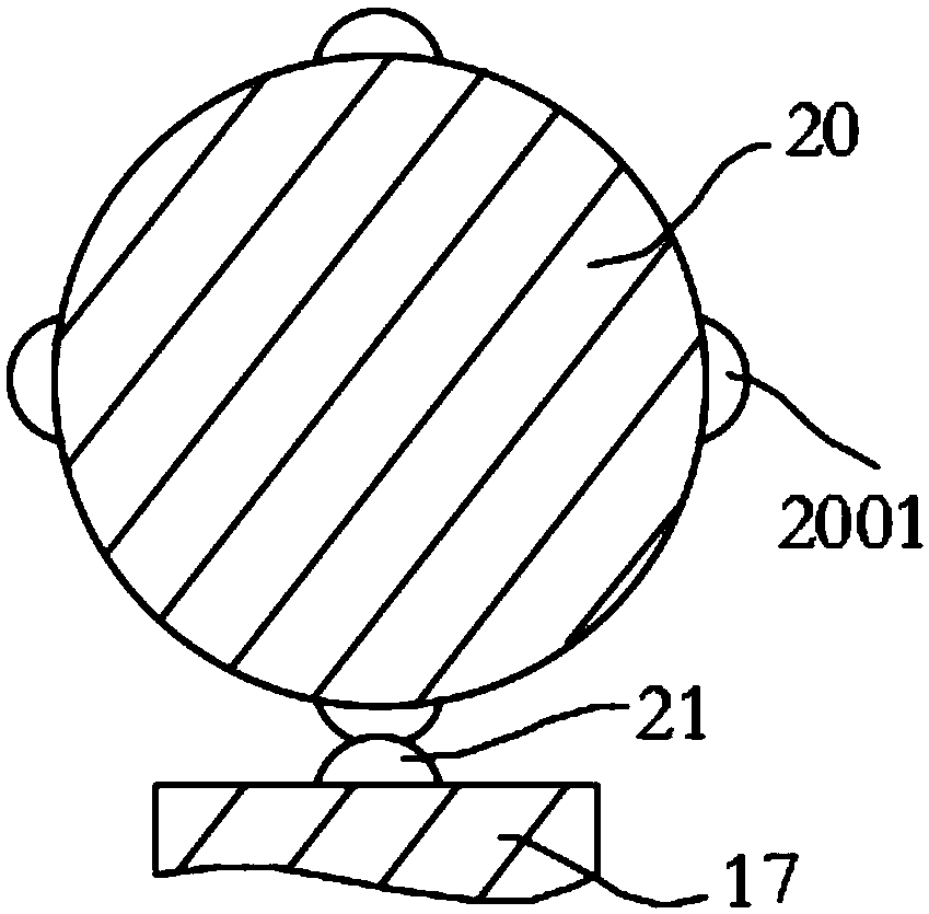 Automatic discharging device for building material forming equipment