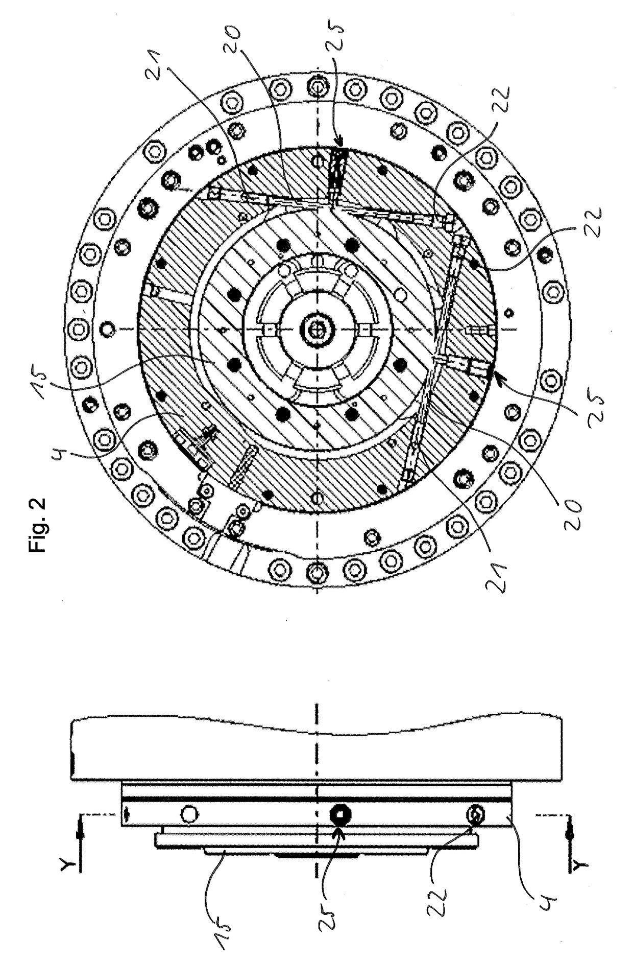 Spindle apparatus for use on a numerically controlled machine tool