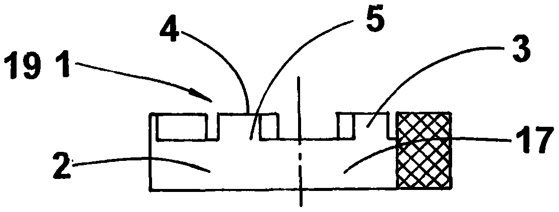 Self-locking anti-loosening rubber gasket and screw thread pair thereof