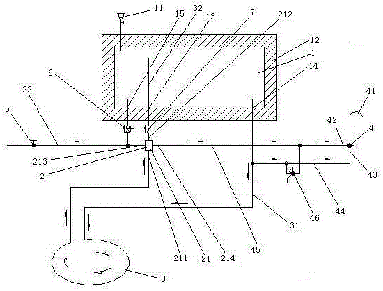 Water energy circulation earth stove water heater