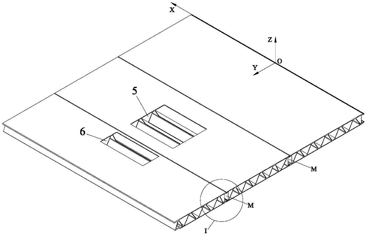 Mechanical processing method of wire arranging hole of large-size mold cavity board