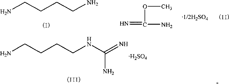 Method for synthesizing agmatine sulfate