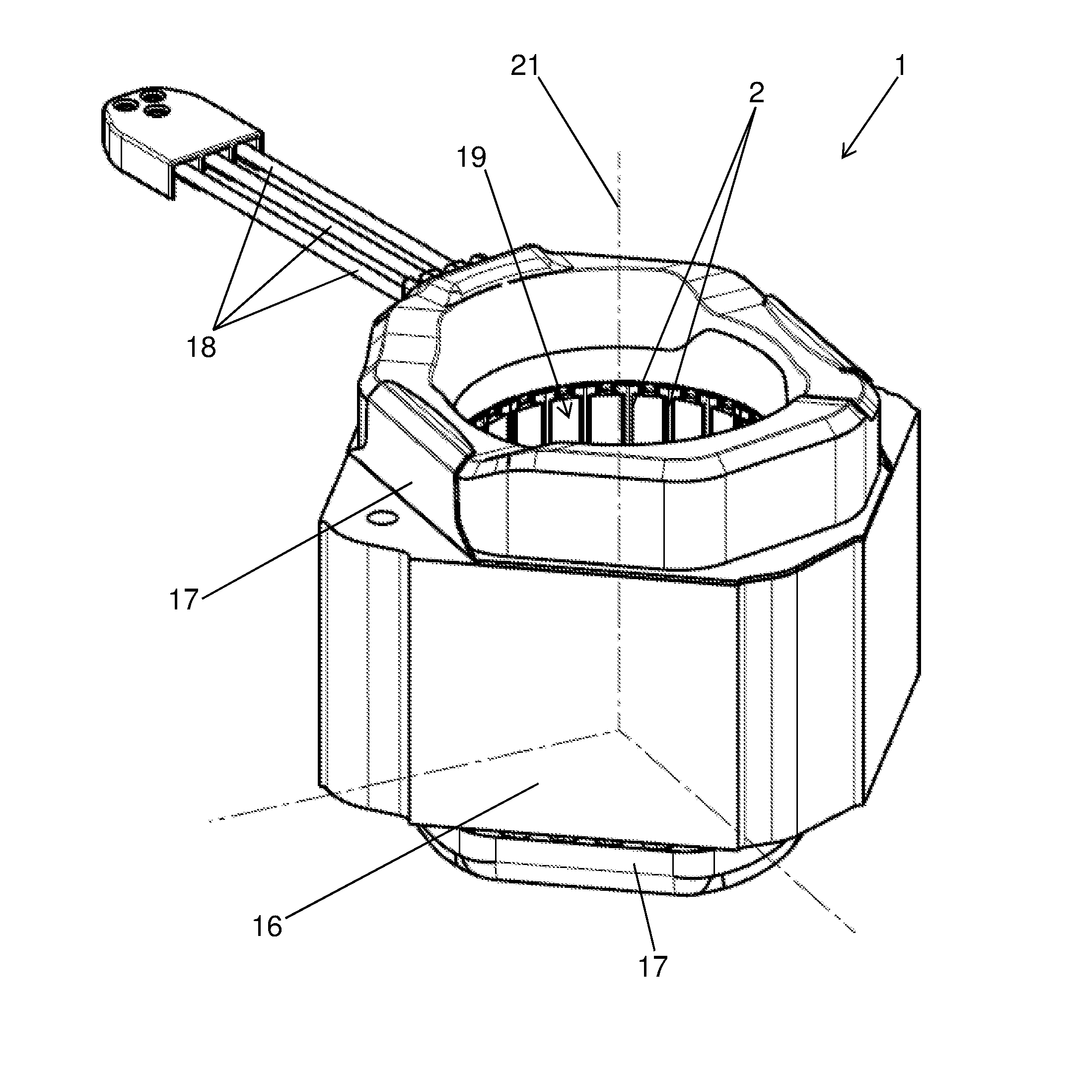 Stator of an electric motor