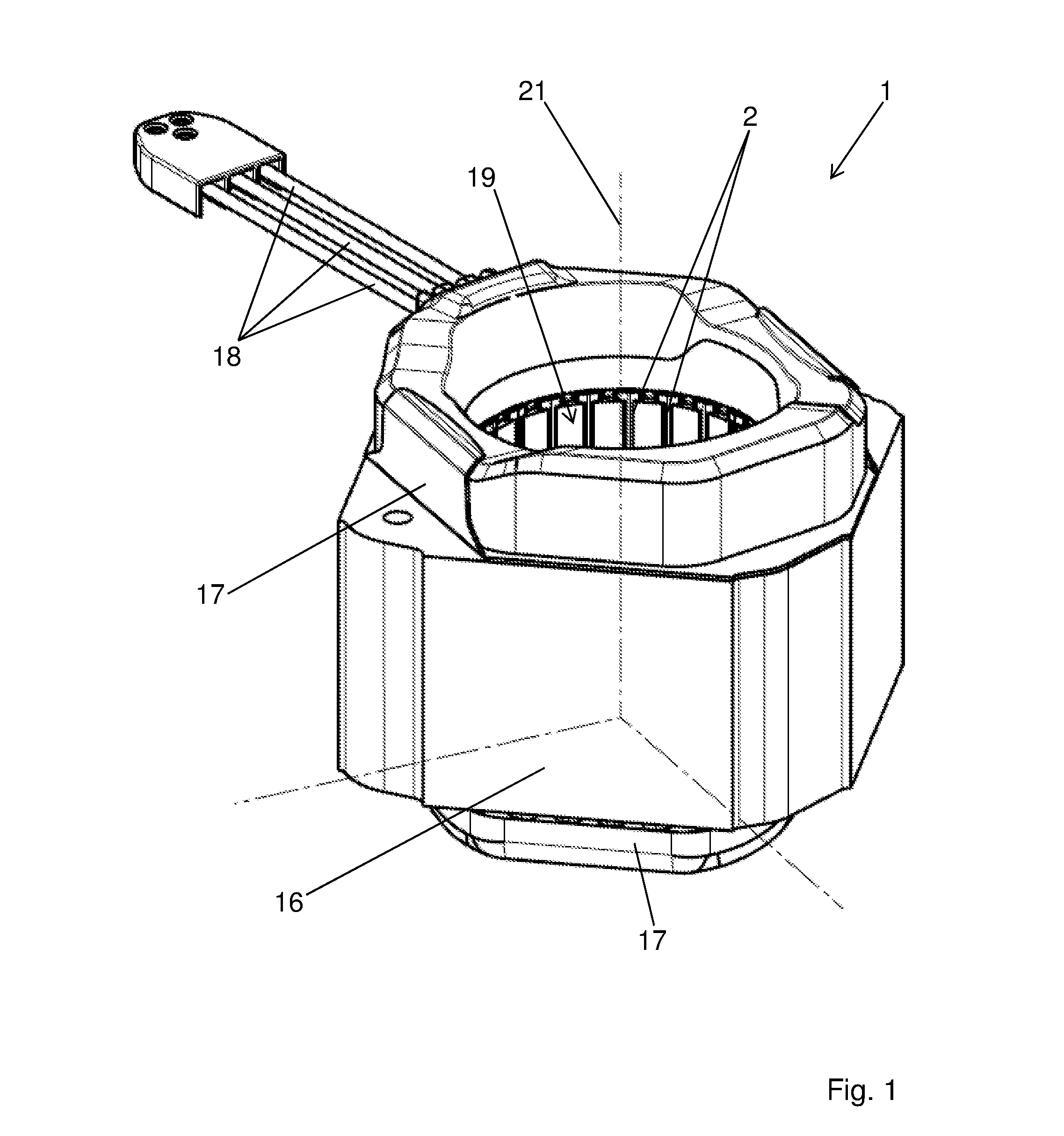 Stator of an electric motor