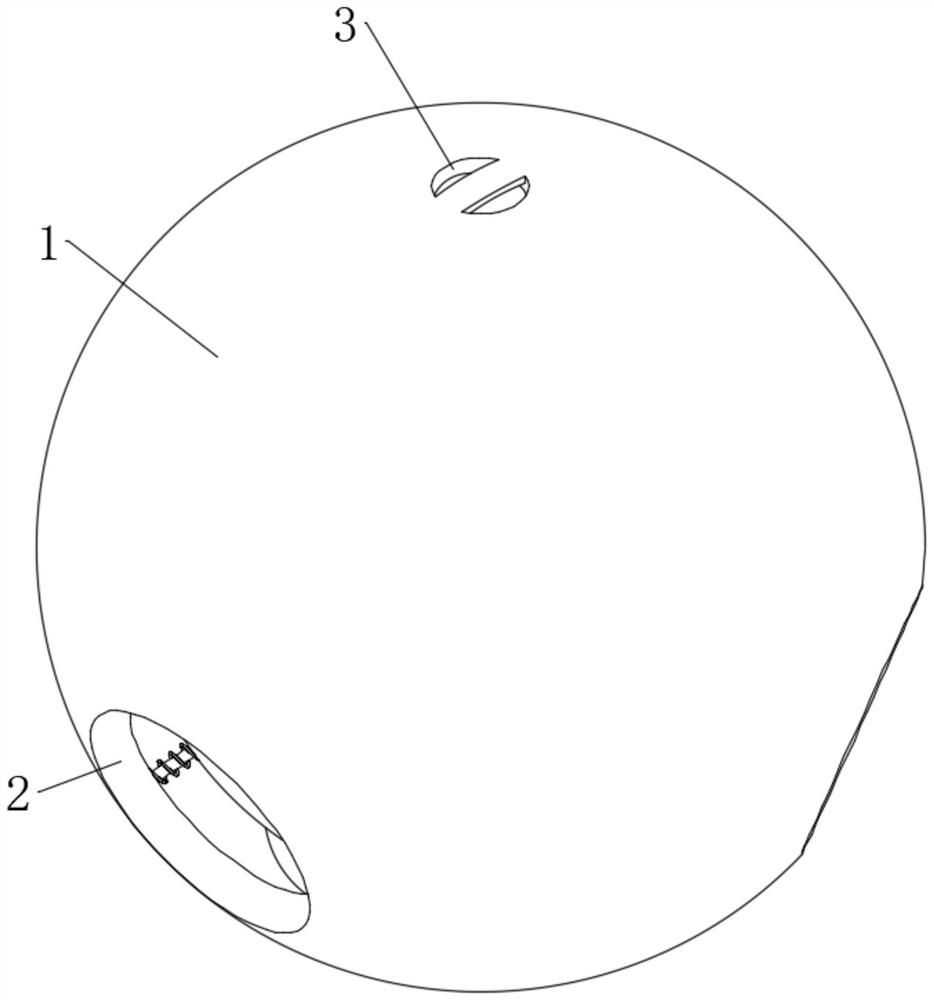 Self-cleaning sphere for cleaning marine oil pollution