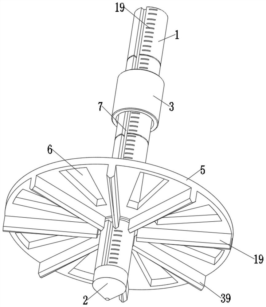 Coal mine sump sludge thickness measuring device and measuring method