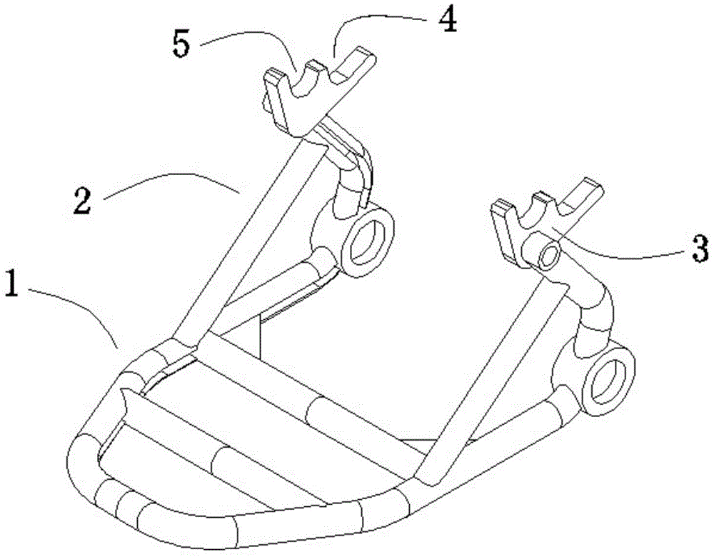 Toy motorcycle display device