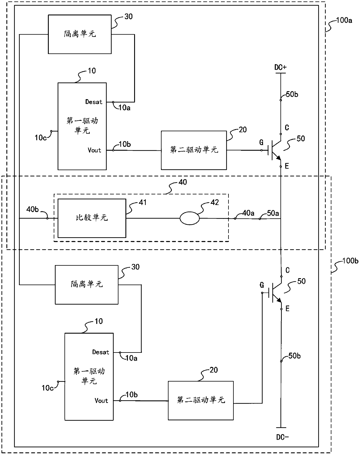 Over-current protection circuit of insulated gate bipolar transistor