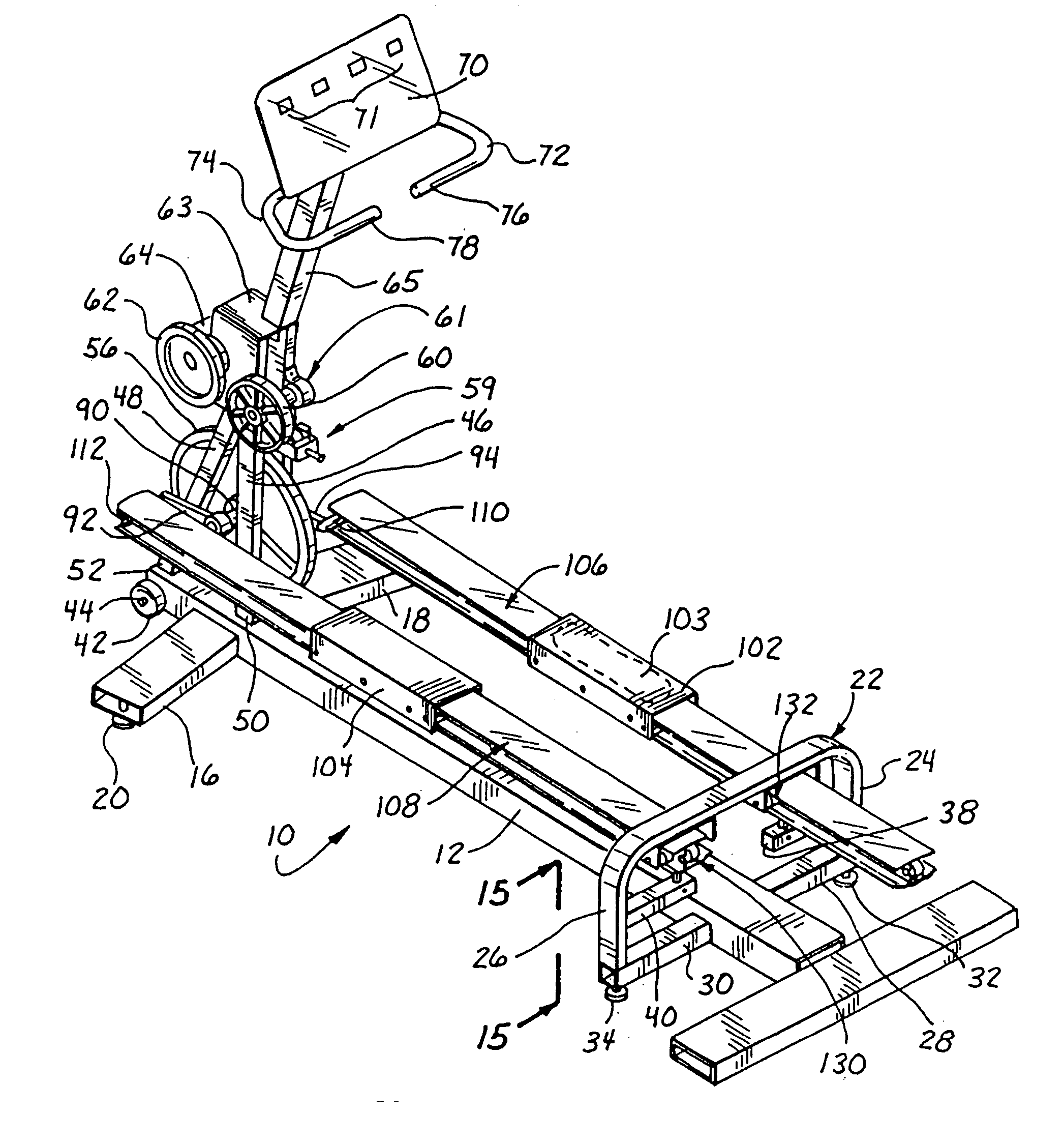 Elliptical exercise device and arm linkage