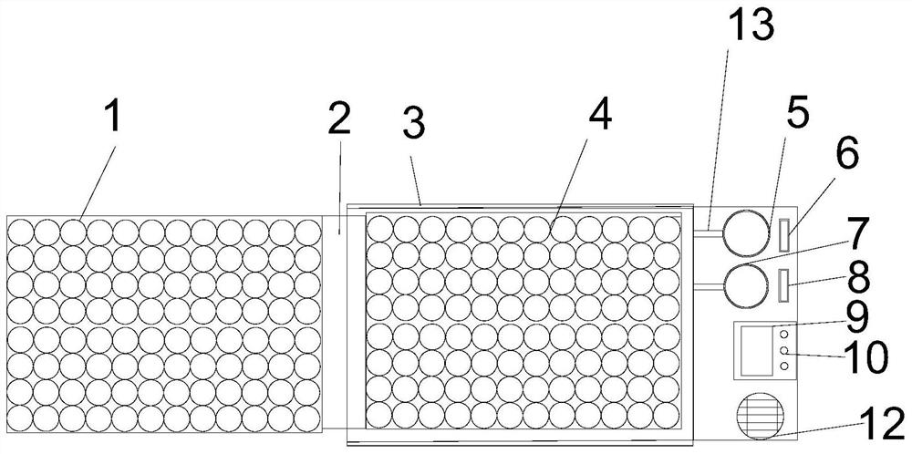 Integrated pipette gun sample adding, storing and mixing device