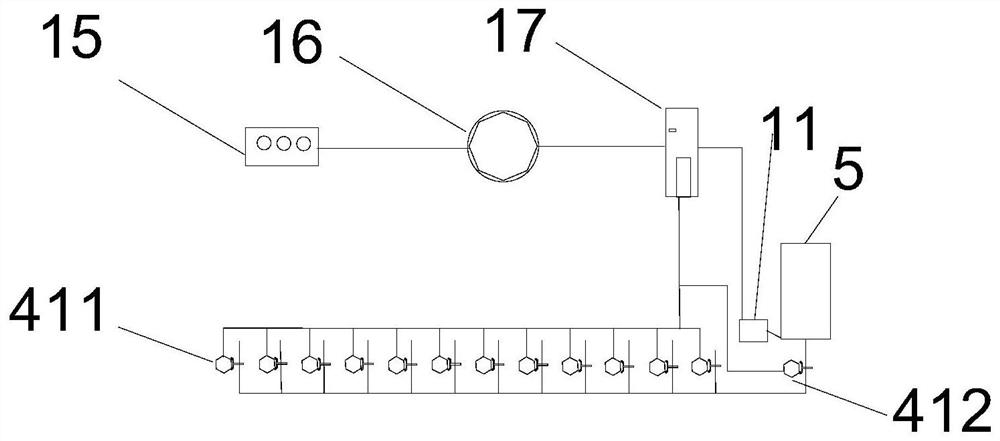 Integrated pipette gun sample adding, storing and mixing device