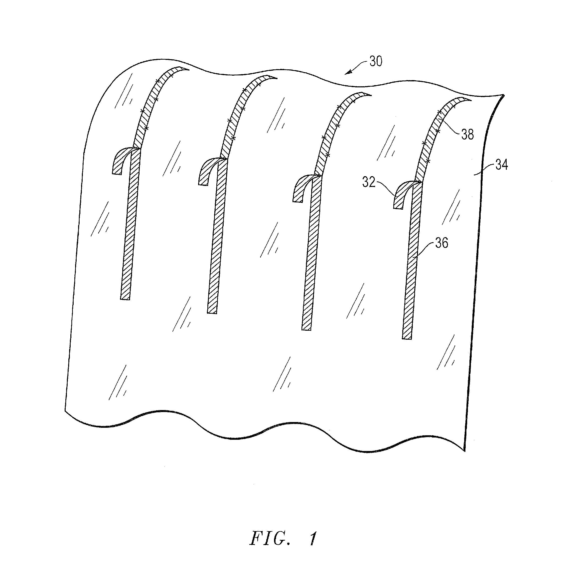 Containment curtains as well as systems and apparatuses including same