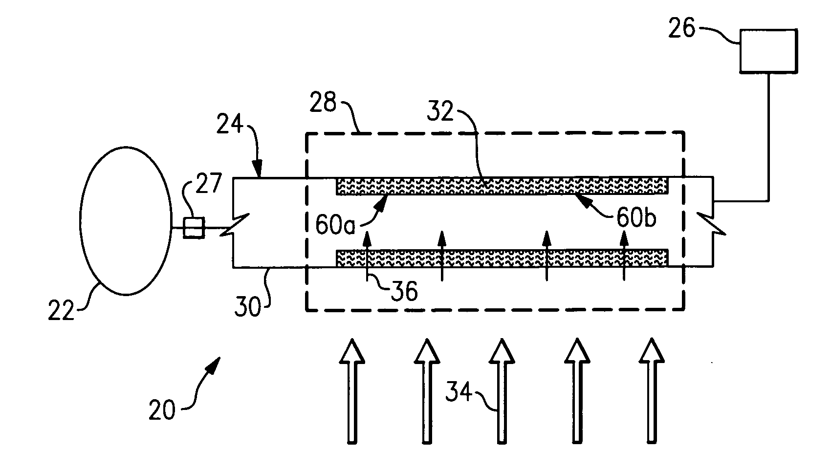 Endothermic cracking aircraft fuel system