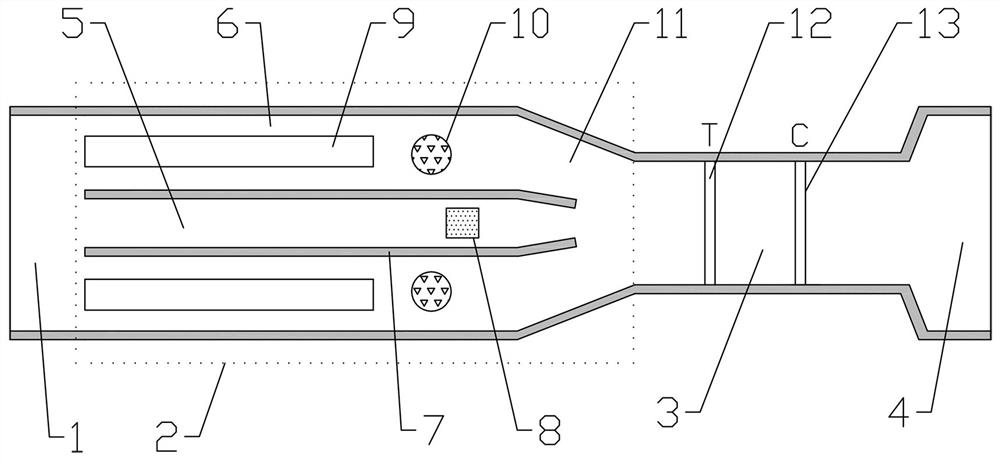 A diabetic foot wound exudate detection chip