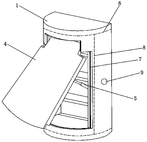 High-rise building fire extinguishing system and application method thereof